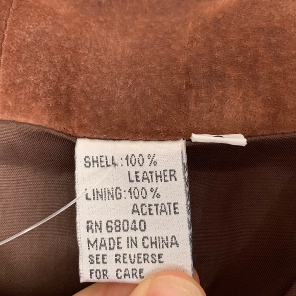 NWT Cache 100% Suede Leather Skirt - Picture 6 of 6